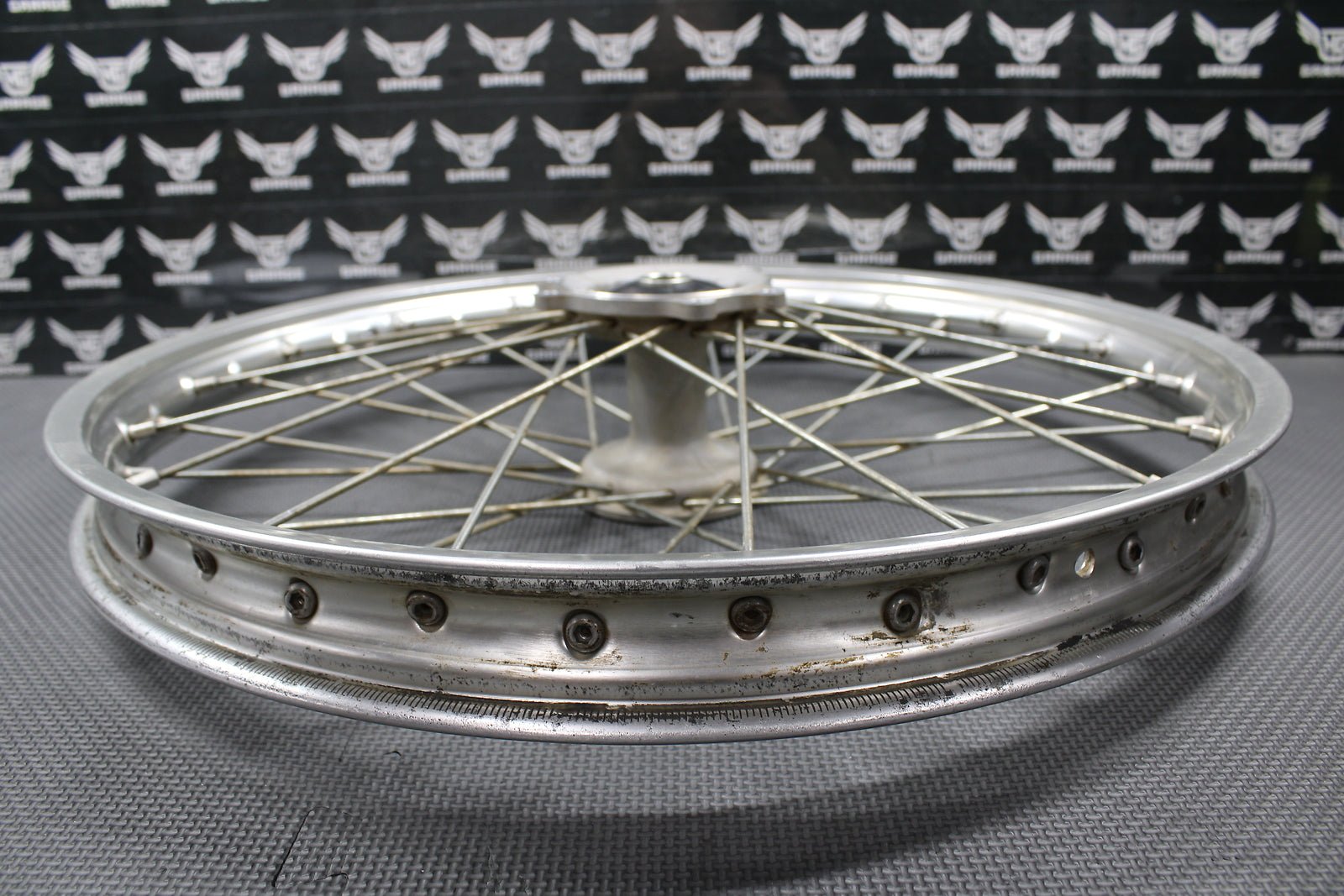 2006 2007 HONDA CRF250R CRF450R OEM DID 21" FRONT WHEEL RIM HUB 44650 - MEN - 840 - hggarage