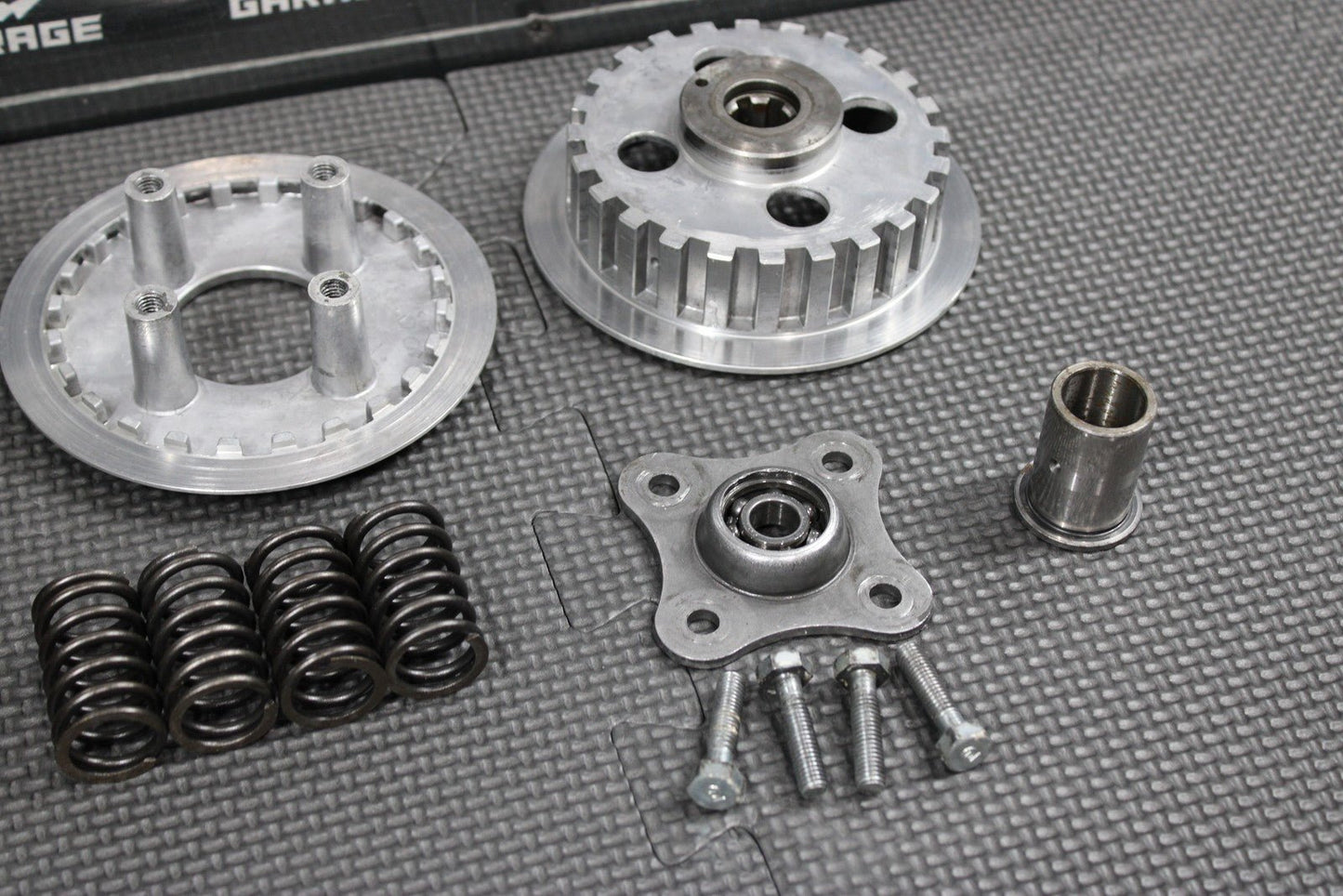 1991 87 - 95 HONDA CR80R OEM COMPLETE CLUTCH W PLATES BASKET HUB 22100 - GC4 - 600 - hggarage