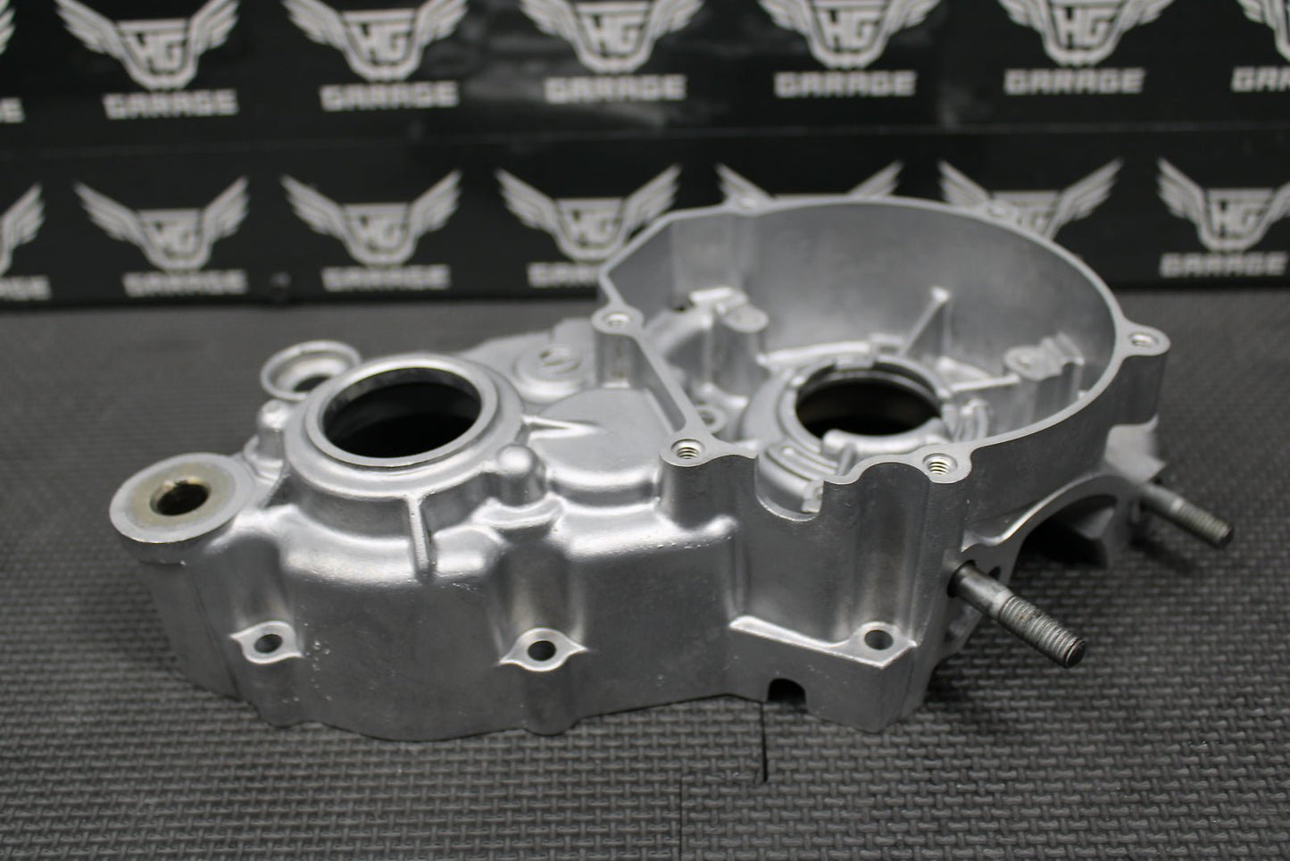 2008 KAWASAKI 08 - 22 KX85 LEFT ENGINE MOTOR CRANKCASE CRANK CASE HALF 14001 - 0737 - hggarage
