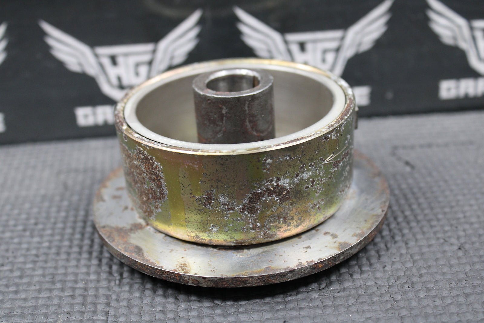 1998 96 - 98 YAMAHA YZ250 OEM STATOR MAGNETO ROTOR FLYWHEEL 4SR - 85550 - 00 - 00 - hggarage