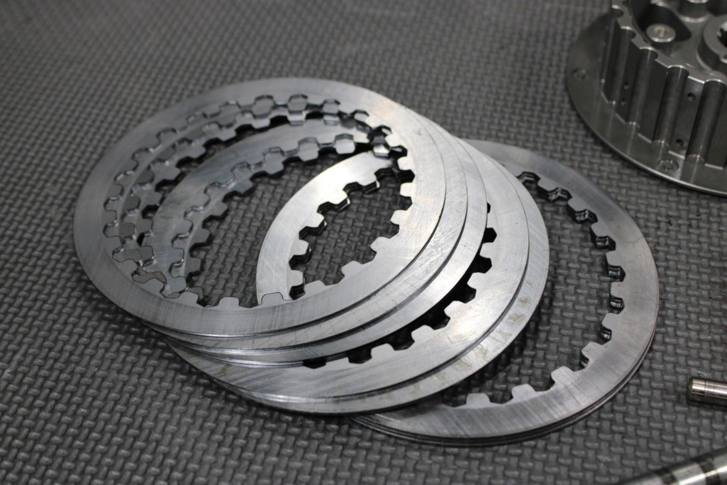 02 - 08 HONDA CRF450R REKLUSE CORE MANUAL COMPLETE CLUTCH W PLATES INNER OUTER HUB - hggarage