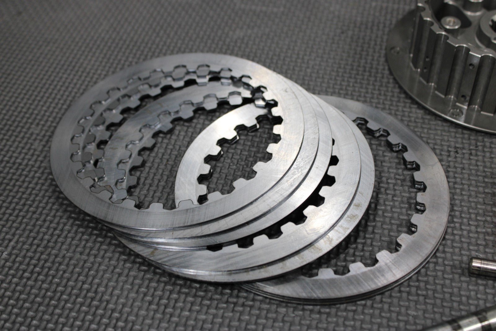 02 - 08 HONDA CRF450R REKLUSE CORE MANUAL COMPLETE CLUTCH W PLATES INNER OUTER HUB - hggarage