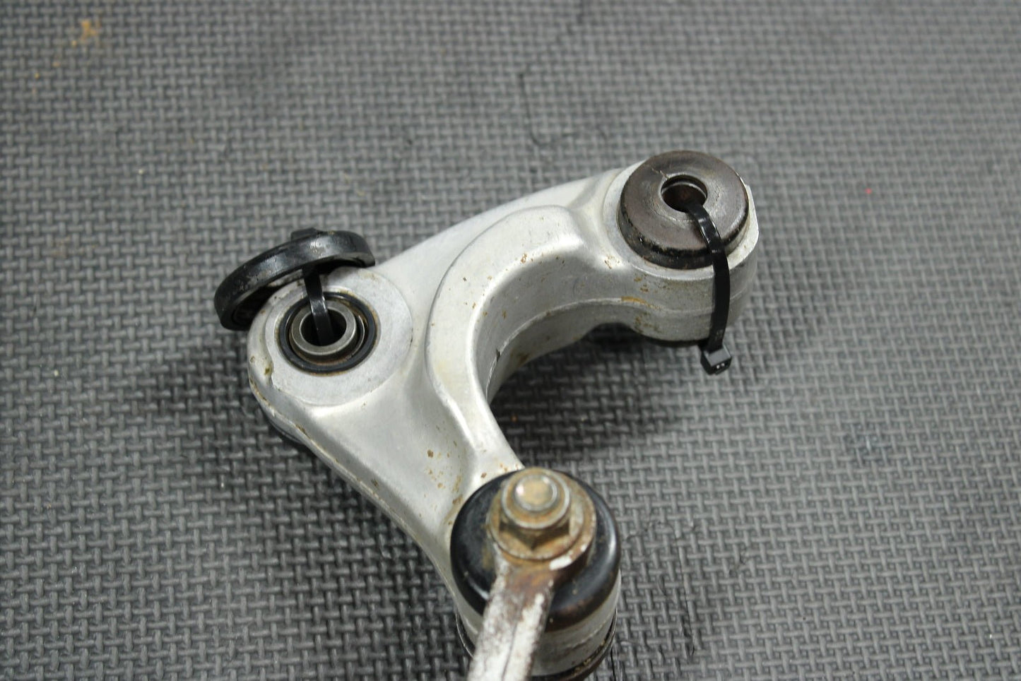 1993 Honda CR80R OEM Rear Shock Linkage Links 52460 - GS2 - 700 52470 - GS2 - 700 - hggarage