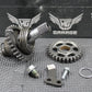 2000 HONDA CR125R OEM KICKSTART KICK START SHAFT W IDLER GEAR BOLT 28210 - KS6 - 700 - hggarage