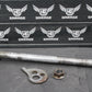 1986 86 - 88 KAWASAKI KDX200 REAR AXLE BACK WHEEL RIM PIVOT BOLT AXLE 41068 - 1211 - hggarage