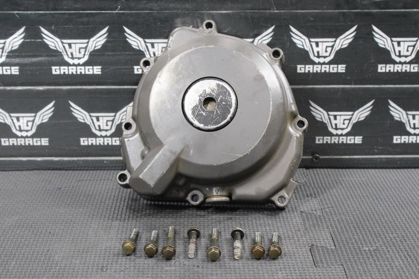 2000 SUZUKI DRZ400 OEM LEFT SIDE ENGINE MOTOR STATOR GENERATOR MAGNETO COVER - hggarage