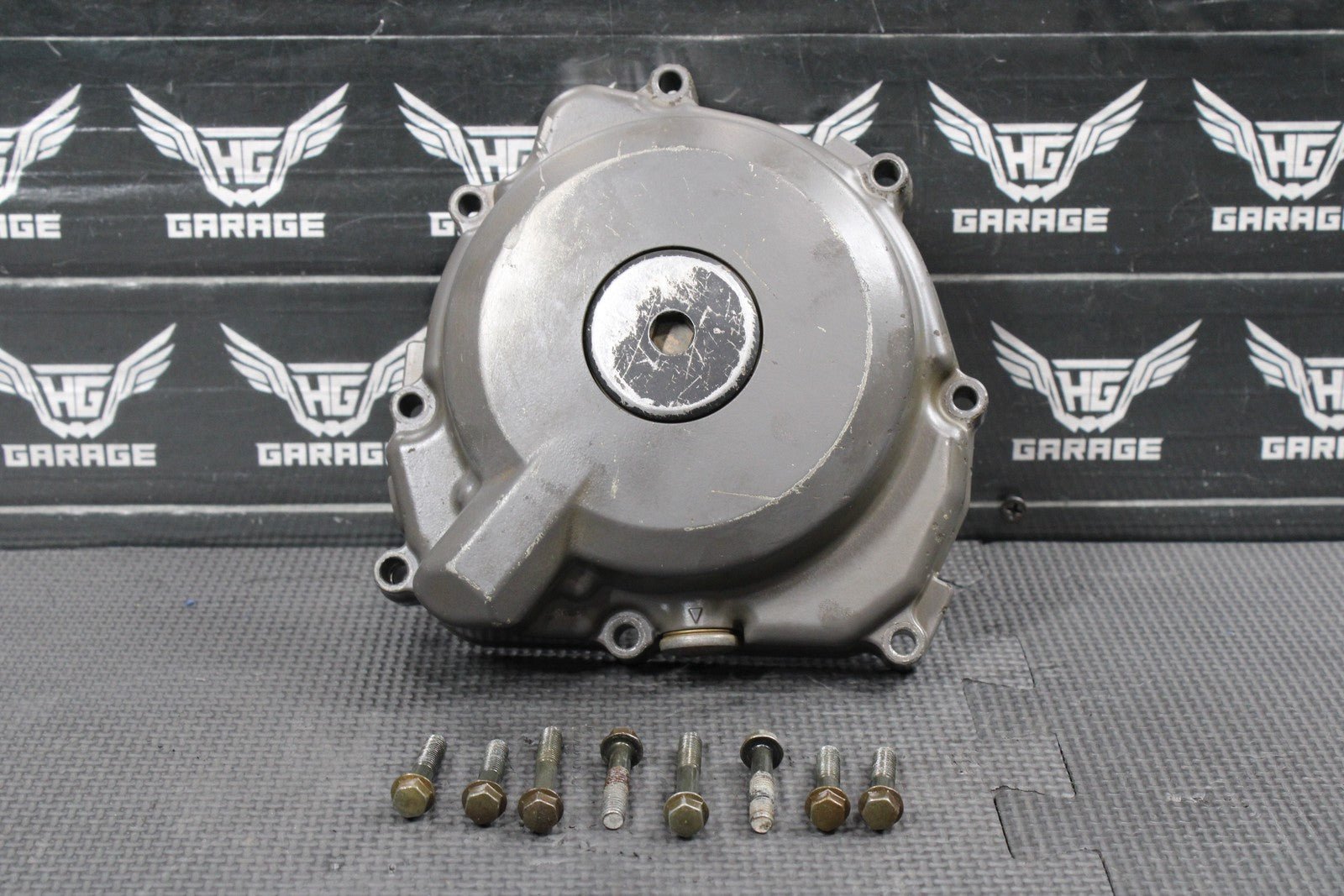 2000 SUZUKI DRZ400 OEM LEFT SIDE ENGINE MOTOR STATOR GENERATOR MAGNETO COVER - hggarage