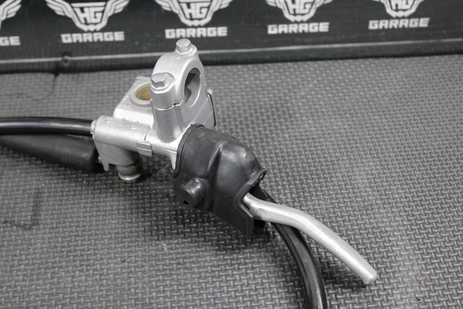 1996 KAWASAKI KX125 OEM COMPLETE NISSIN FRONT BRAKE CALIPER MASTER CYLINDER GOOD - hggarage