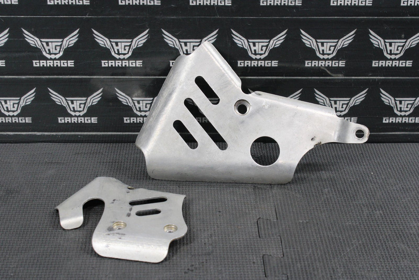 2002 YAMAHA YZ250 WORKS CONNECTION FRAME CHASSIS GUARDS SHIELDS PROTECTORS GUARD - hggarage