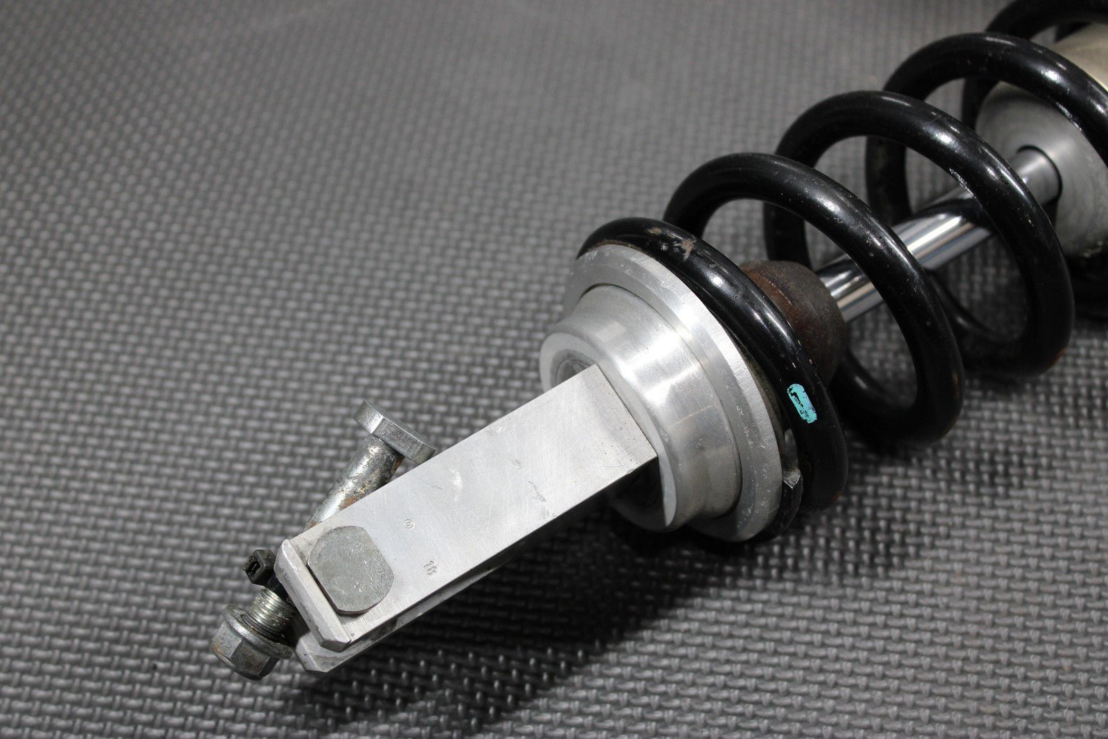 2014 KAWASAKI KX250F OEM REAR BACK SHOCK ABSORBER SUSPENSION 45014 - 0416 - 23P GOOD - hggarage