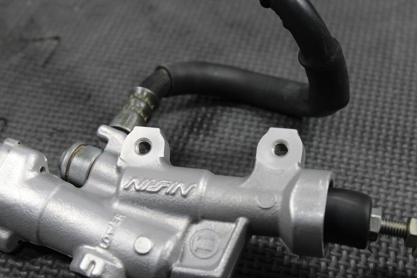 2006 YAMAHA YZ250F OEM REAR BACK BRAKE CALIPER MASTER CYLINDER LEVER PEDAL HOSE - hggarage