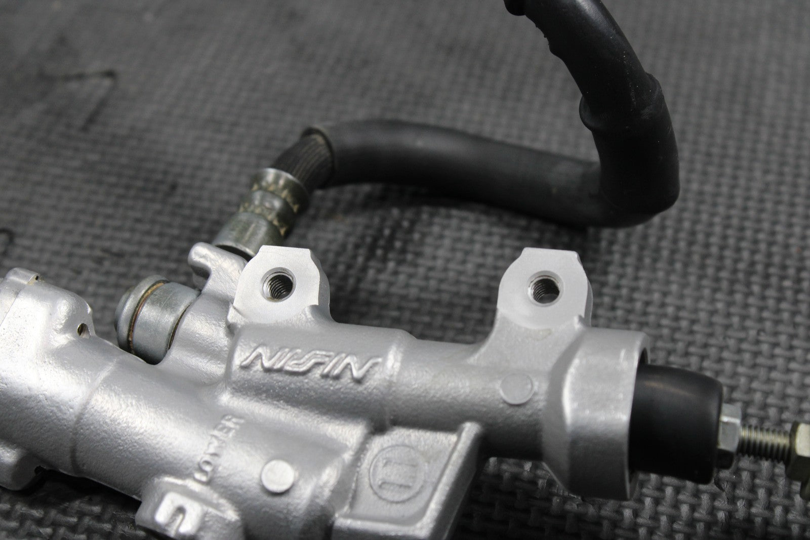 2006 YAMAHA YZ250F OEM REAR BACK BRAKE CALIPER MASTER CYLINDER LEVER PEDAL HOSE - hggarage