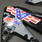 2007 HONDA CRF250R AFTERMARKET PLASTICS BODY KIT FENDERS FAIRINGS COWLS