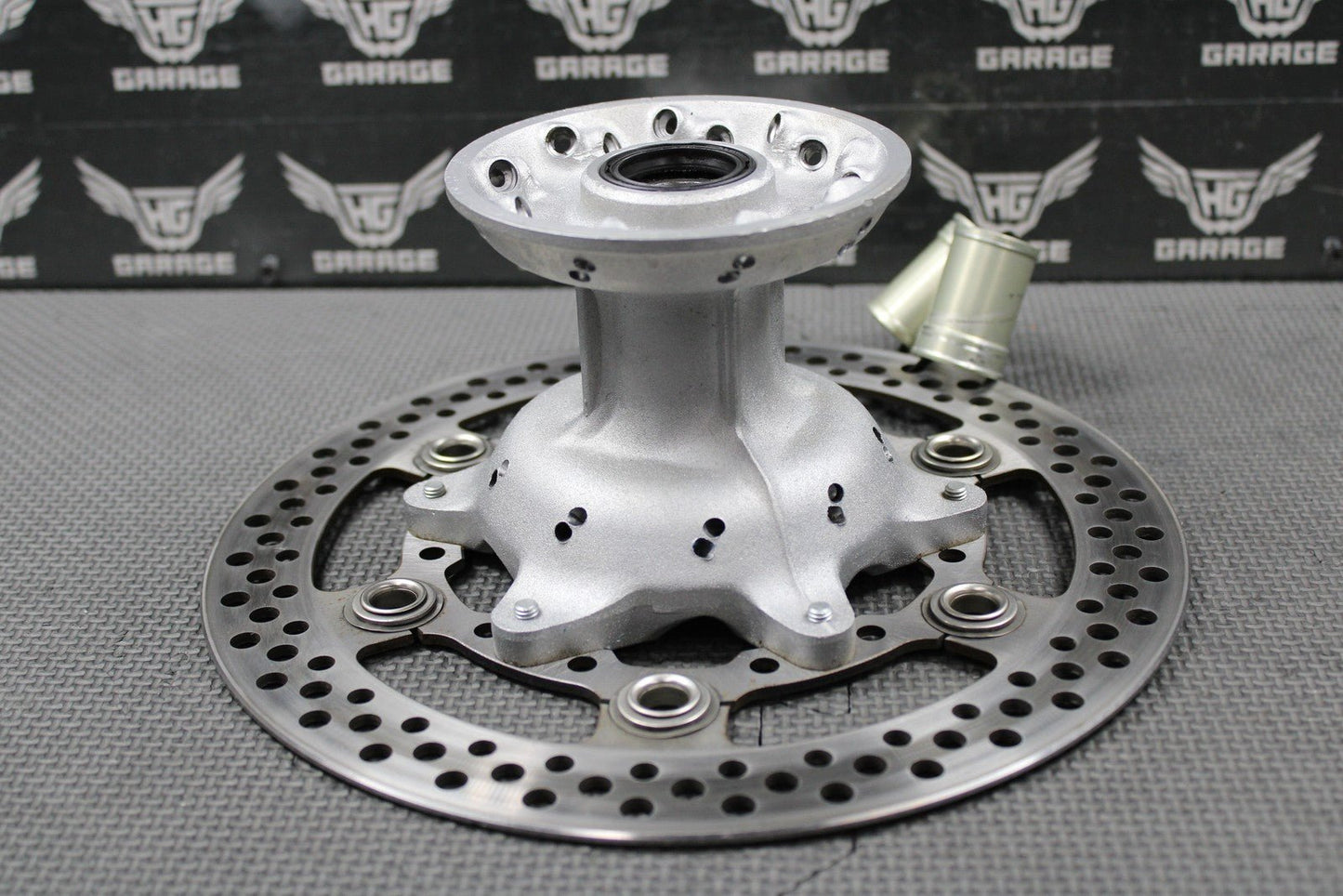 2006 SUZUKI 05 - 06 RM125 RM250 OEM FRONT WHEEL RIM HUB ROTOR 54111 - 36E00 GOOD! - hggarage