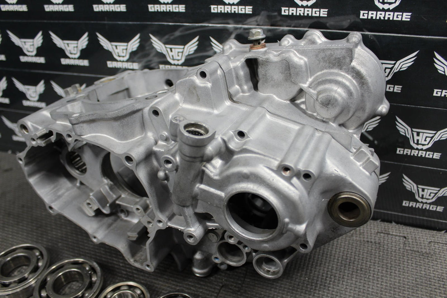 2000 YAMAHA YZ400F YZ426F OEM LEFT RIGHT ENGINE MOTOR CRANKCASE CRANK CASE BLOCK - hggarage