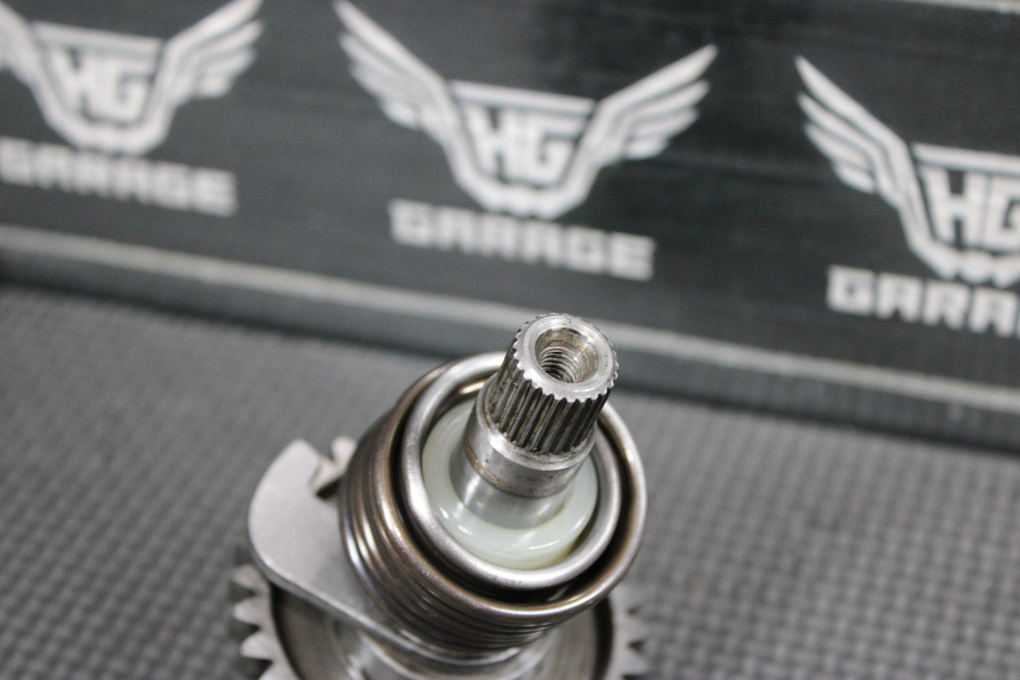 2004 KAWASAKI KX65 00 - 22 OEM KICKSTART KICK START SHAFT W IDLER GEAR ASSEMBLY - hggarage