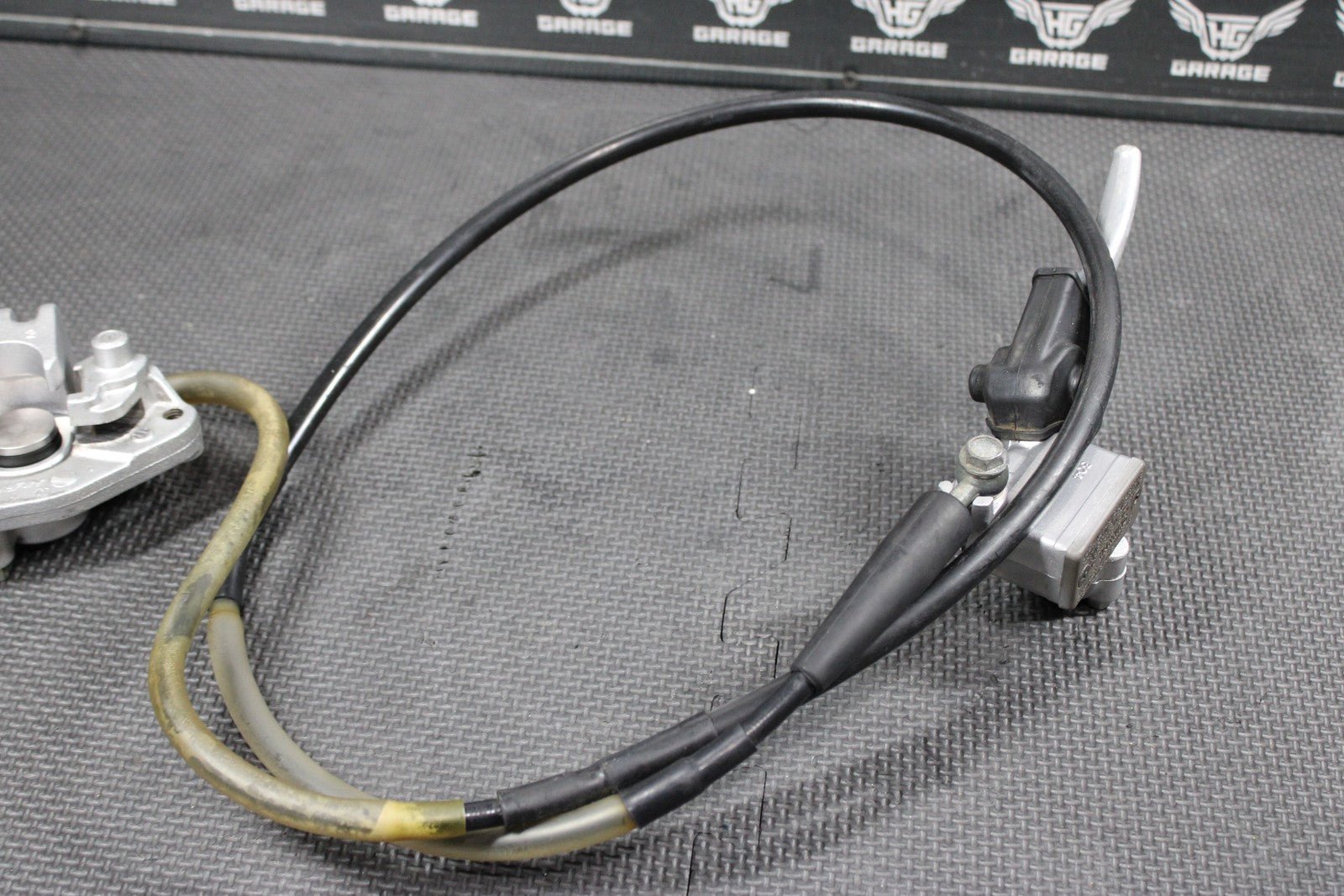 1996 KAWASAKI KX125 OEM COMPLETE NISSIN FRONT BRAKE CALIPER MASTER CYLINDER GOOD - hggarage