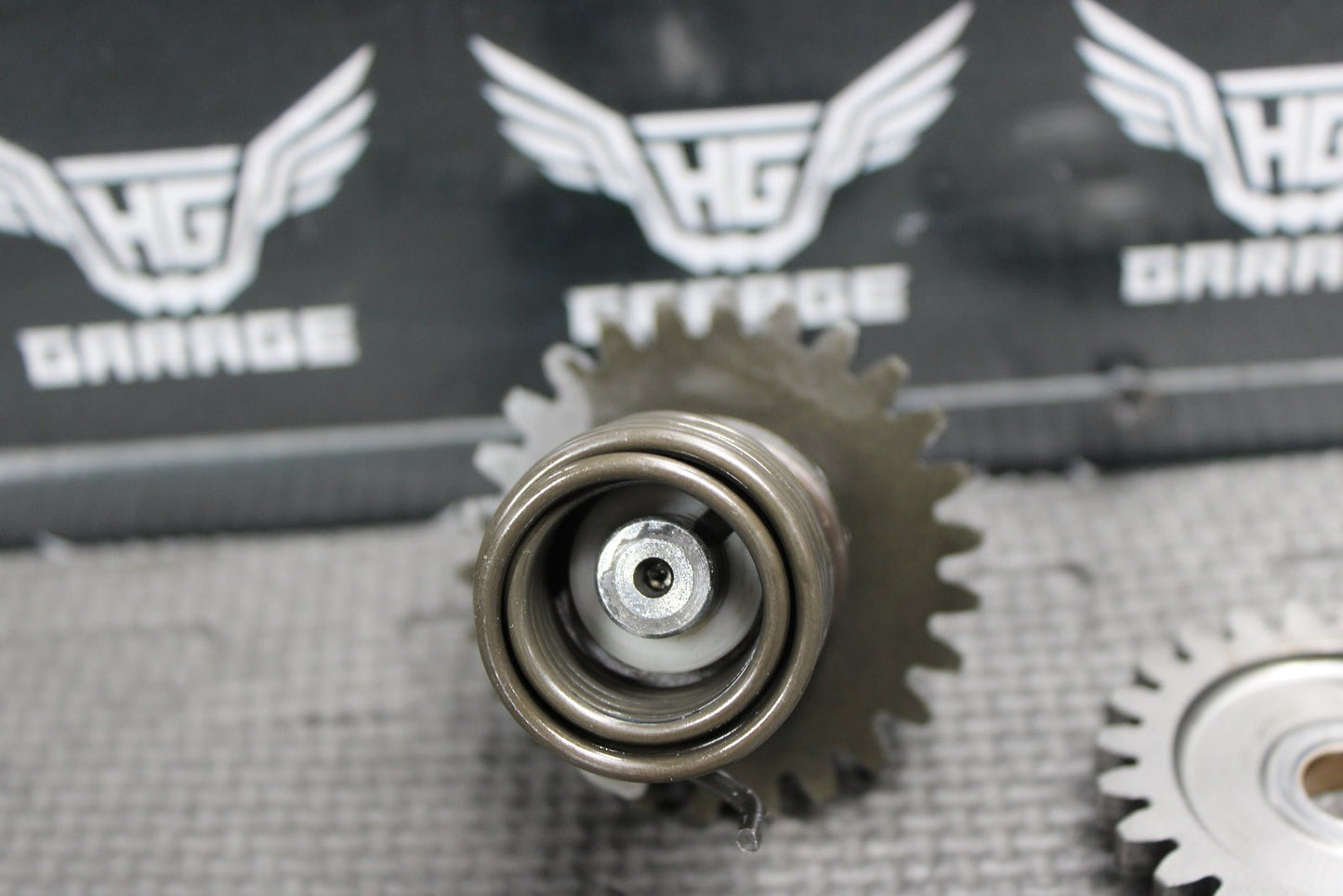2005 Suzuki RM85 OEM Kickstart Kick Start Shaft W Idler Gear Starter 26211 - 02B04 - hggarage