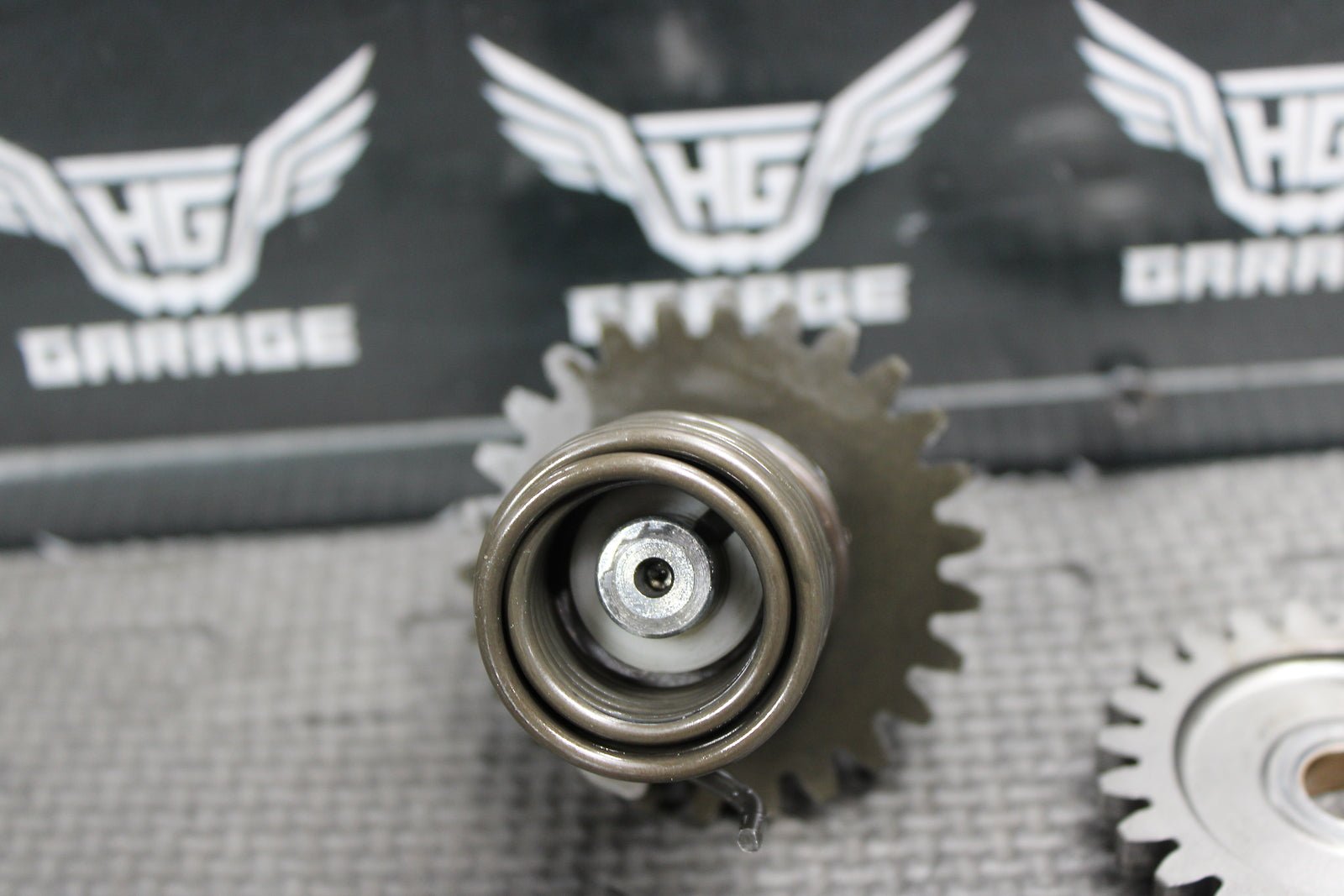 2005 Suzuki RM85 OEM Kickstart Kick Start Shaft W Idler Gear Starter 26211 - 02B04 - hggarage