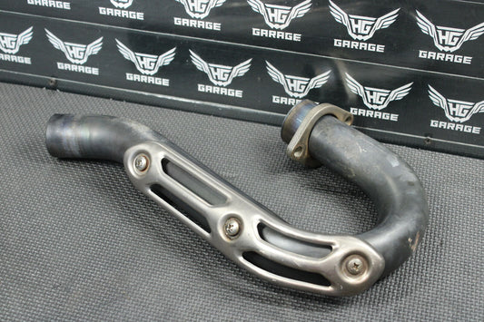 2004 YAMAHA WR450F 03-05 YZ450F OEM EXHAUST PIPE CHAMBER HEADER