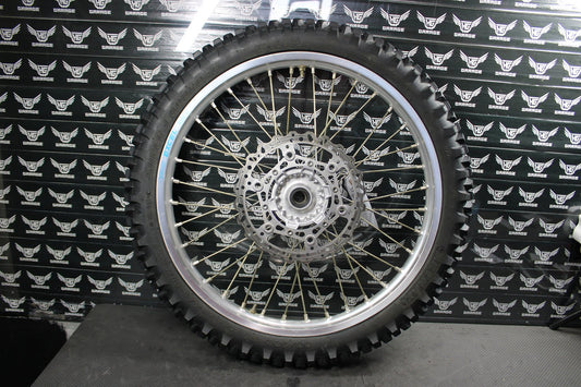 2008 Yamaha YZ450F OEM Excel Front Wheel Rim Hub Assembly 5NY - 25111 - 00 - 00 - hggarage
