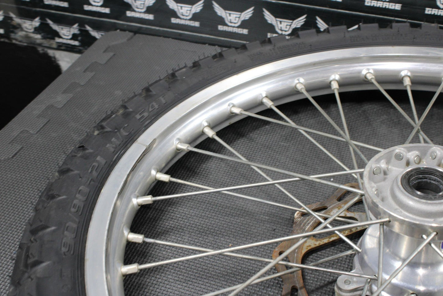 2013 HUSQVARNA TE511 OEM EXCEL FRONT BACK REAR WHEEL SET PAIR WHEELS RIMS HUBS - hggarage