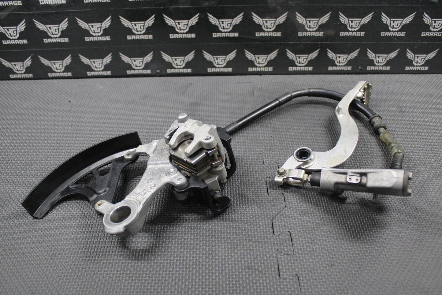 2019 SUZUKI 19 - 25 RMZ250 OEM REAR BACK BRAKE CALIPER MASTER CYLINDER LEVER GOOD! - hggarage