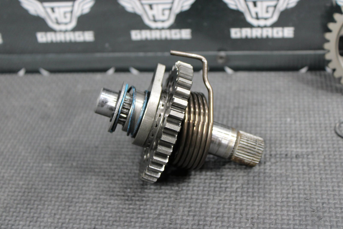 2009 Yamaha YZ450F YZ450FX OEM Kickstart Kick Start Shaft W Idler Gear - hggarage