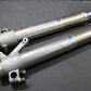 2003 KAWASAKI KLX400SR OEM SHOWA RIGHT LEFT FRONT SUSPENSION FORKS SHOCKS GOOD! - hggarage