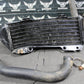 1989 89-94 KAWASAKI KDX200 OEM RADIATORS LEFT RIGHT COOLING COOLER RADIATOR