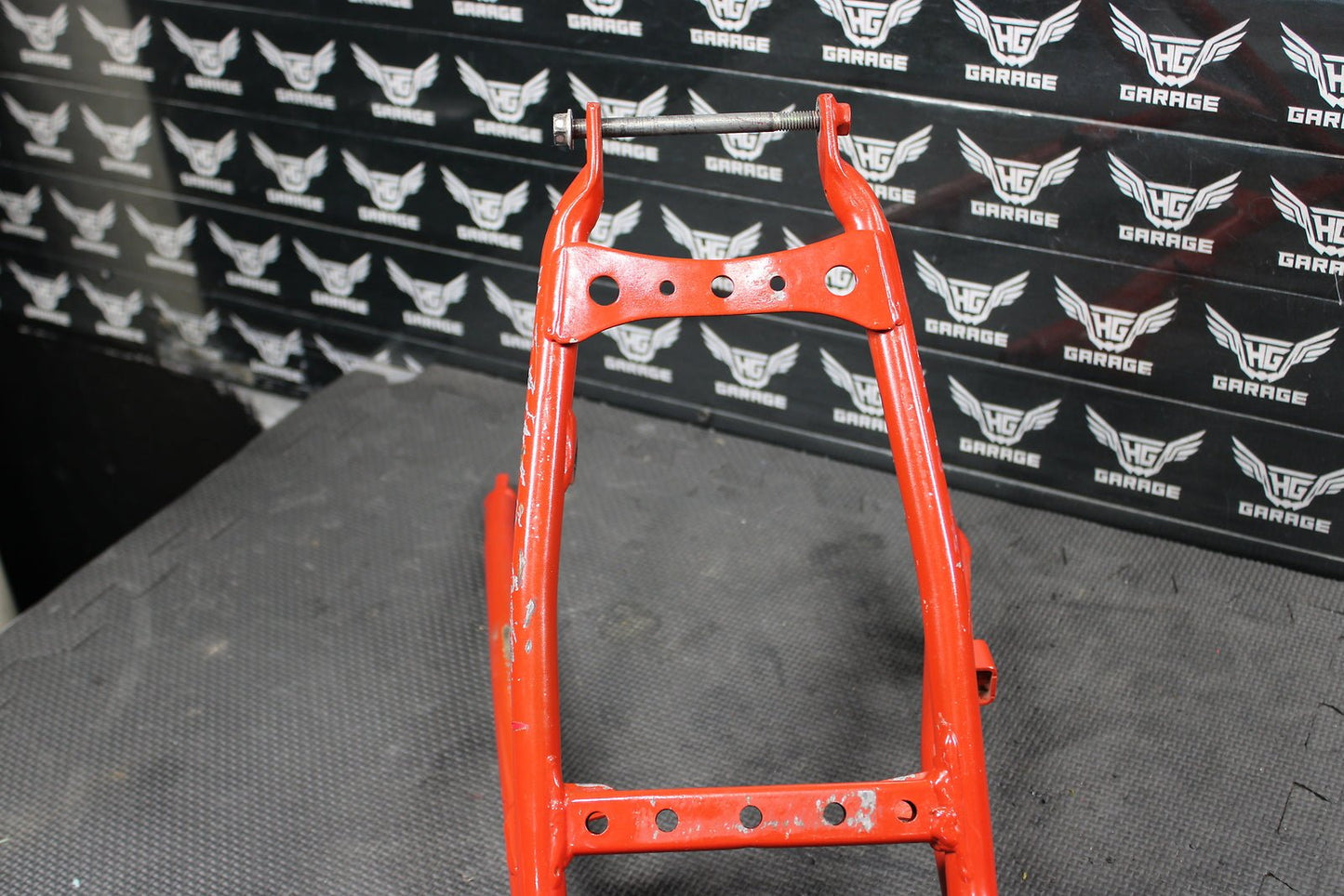 2008 HONDA CRF150RB CRF150R OEM REAR BACK SUB FRAME ASSEMBLY - hggarage