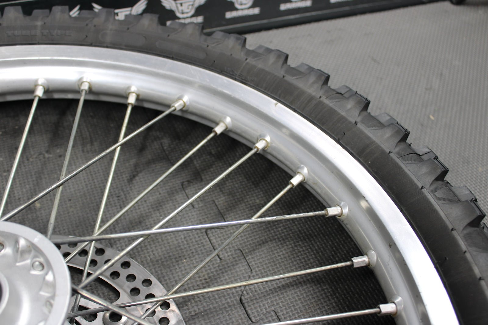 2003 Yamaha YZ125 YZ250 OEM Excel Front Wheel Rim 5XC - W2519 - L0 - 00 - hggarage
