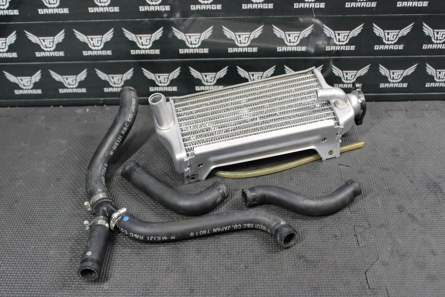 2008 SUZUKI RMZ250 OEM RIGHT ENGINE MOTOR COOLING COOLER RADIATOR 17710-10H00