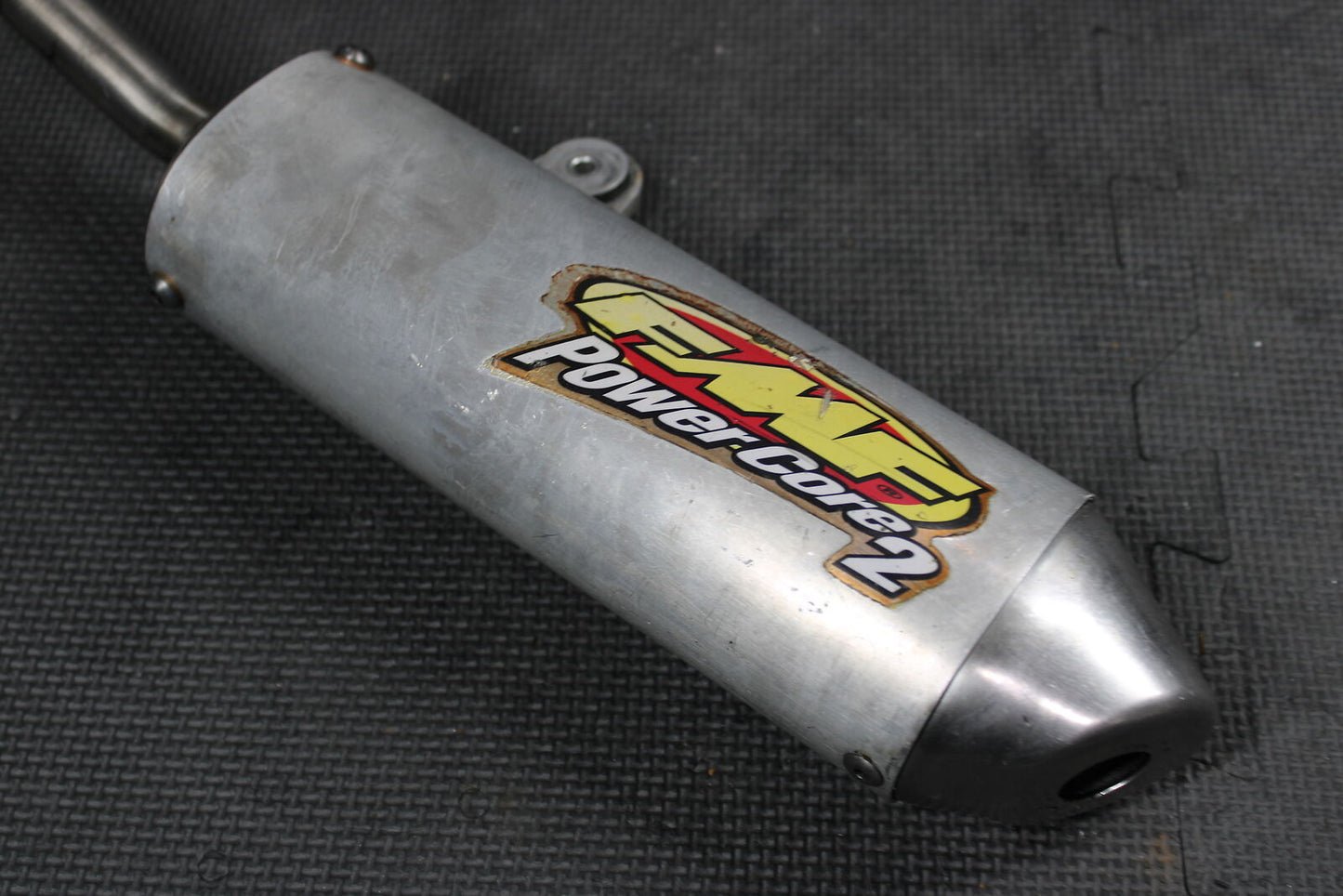 1999 HONDA CR80RB FMF POWER CORE 2 MUFFLER EXHAUST SILENCER SLIP ON PIPE 18330-G