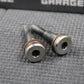 1989 HONDA 84 - 04 XR250R OEM CYLINDER HEAD SUB - ROCKER ARM SHAFT B 14456 - KK0 - 010 - hggarage