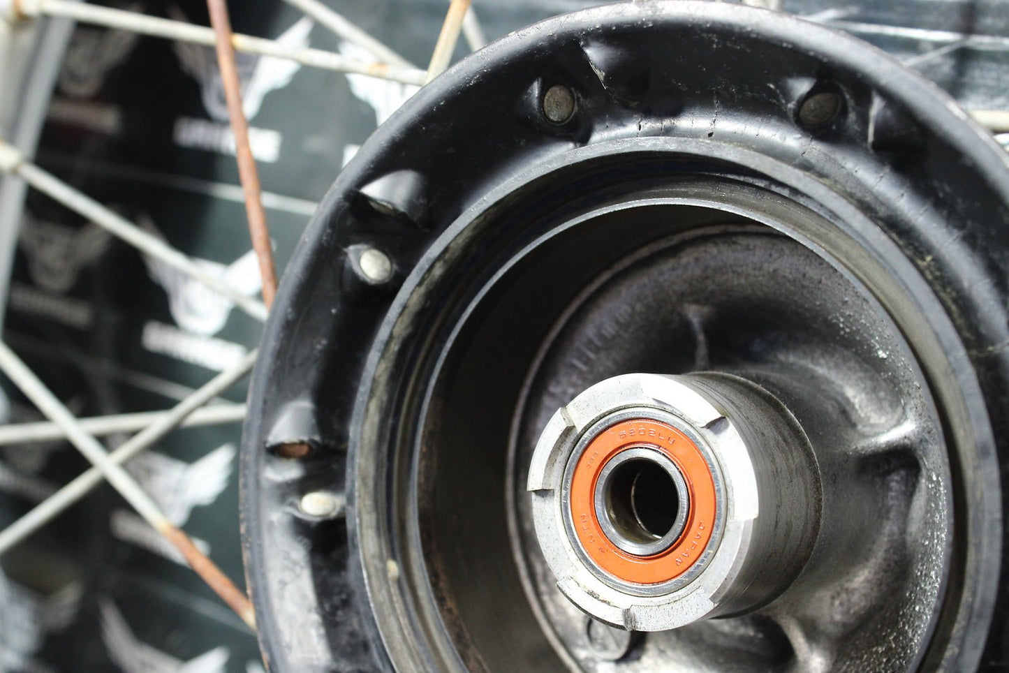 2002 Honda XR200R OEM 21" D.i.d Front Wheel Rim Hub Assembly 44650 - KT0 - 306 - hggarage