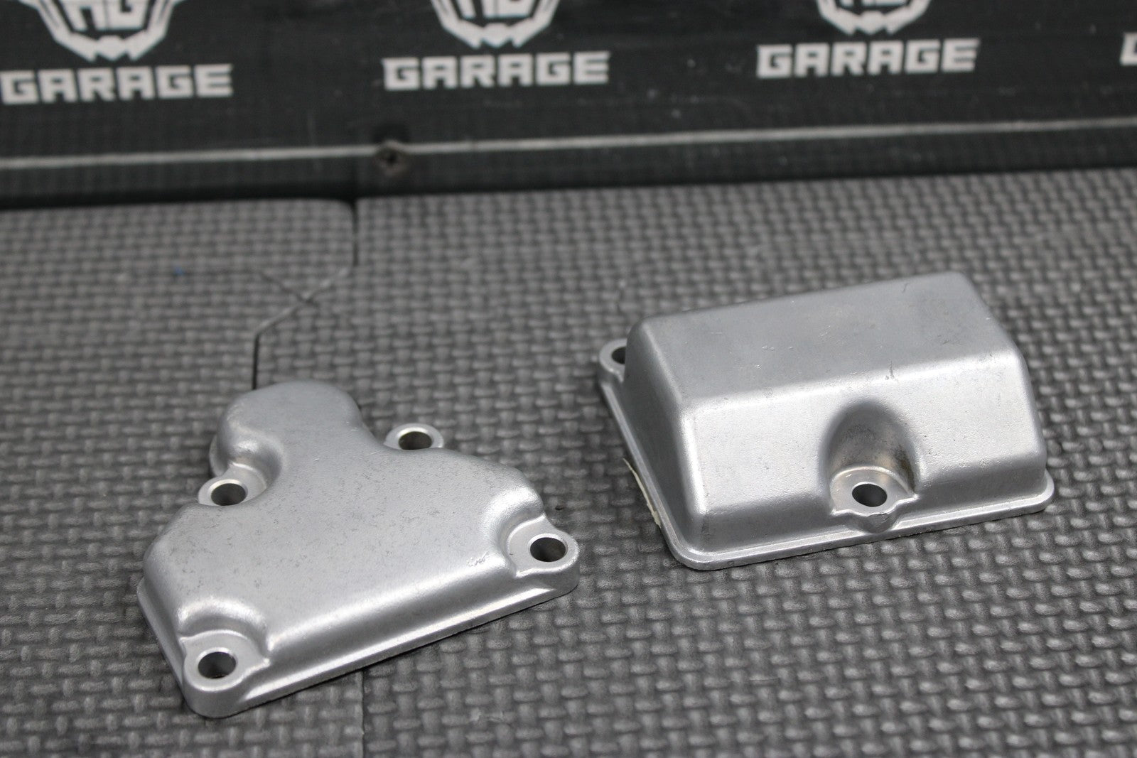 1996 93 - 00 KAWASAKI KX250 OEM ENGINE POWERVALVE POWER VALVE CYLINDER COVERS - hggarage