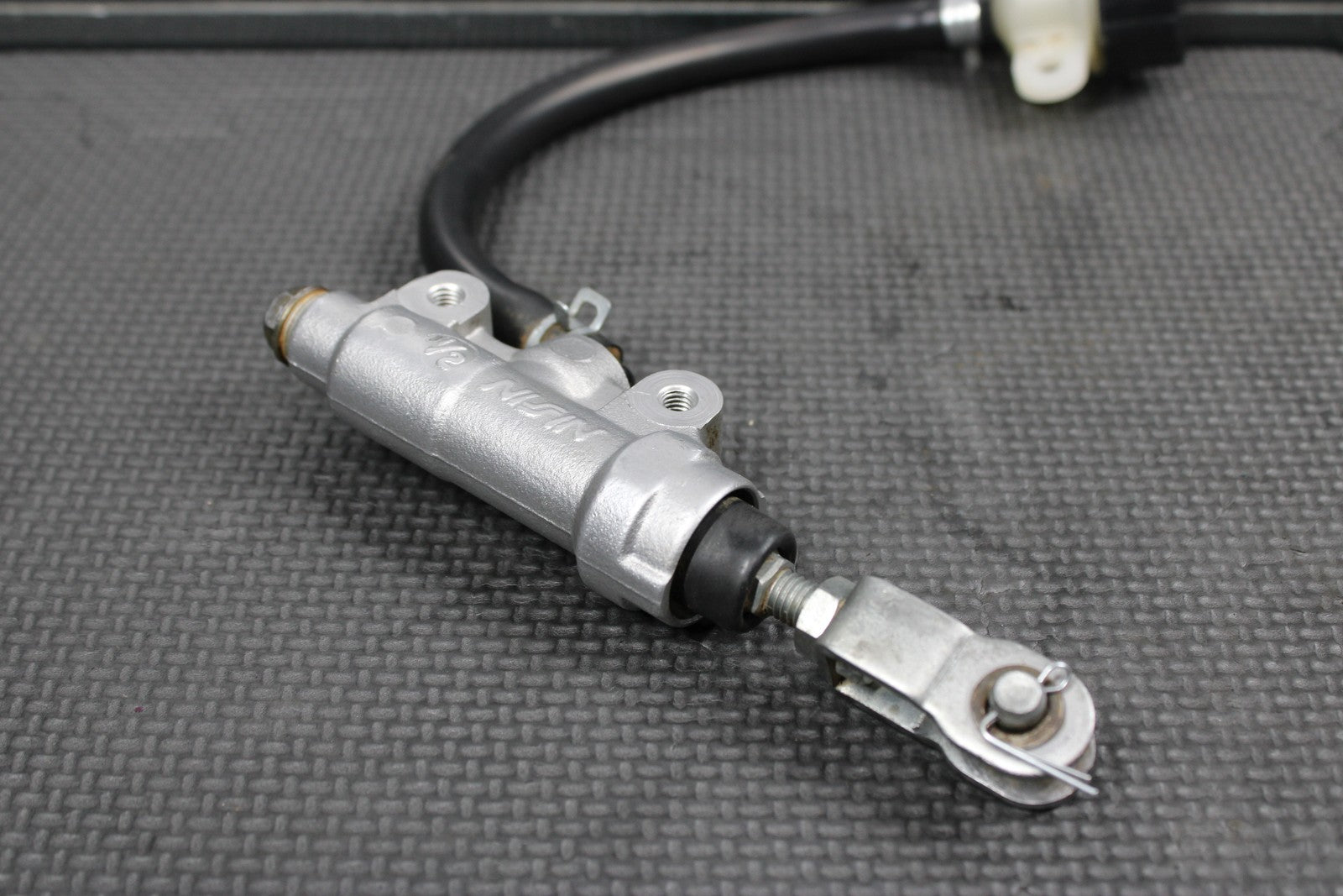 2012 KAWASAKI 01 - 22 KX85 KX100 OEM REAR BACK BRAKE MASTER CYLINDER W RESERVOIR - hggarage