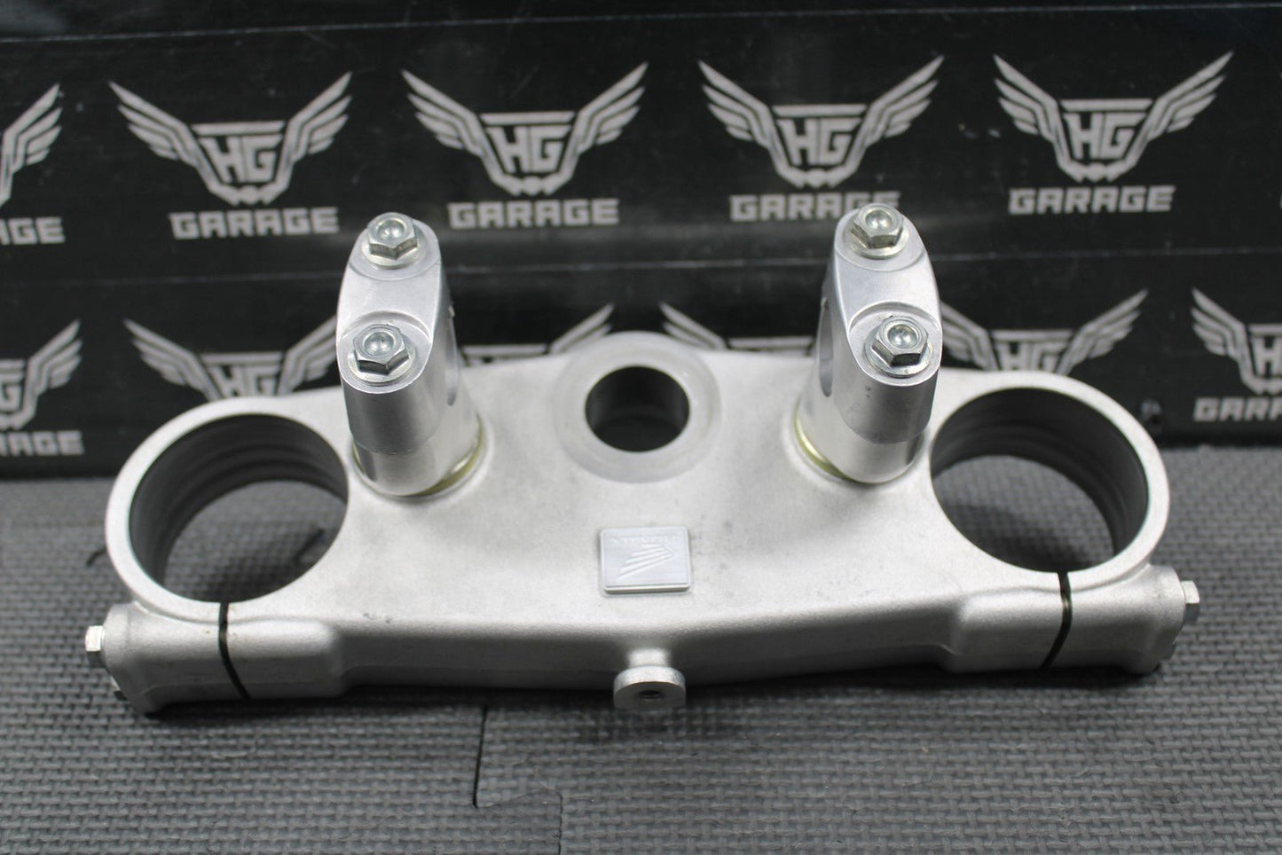 2003 00 - 03 HONDA CR125R CR250R OEM FRONT FORK UPPER TRIPLE TREE BAR CLAMP NICE! - hggarage