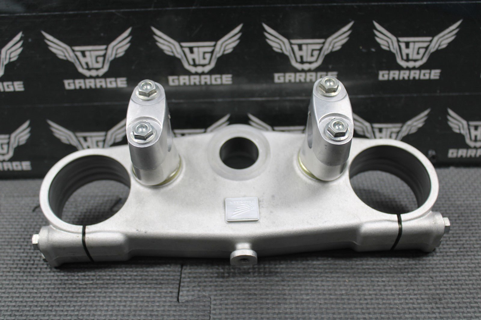 2003 00 - 03 HONDA CR125R CR250R OEM FRONT FORK UPPER TRIPLE TREE BAR CLAMP NICE! - hggarage