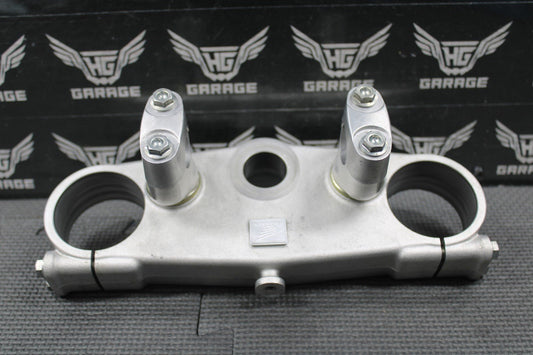 2003 00 - 03 HONDA CR125R CR250R OEM FRONT FORK UPPER TRIPLE TREE BAR CLAMP NICE! - hggarage
