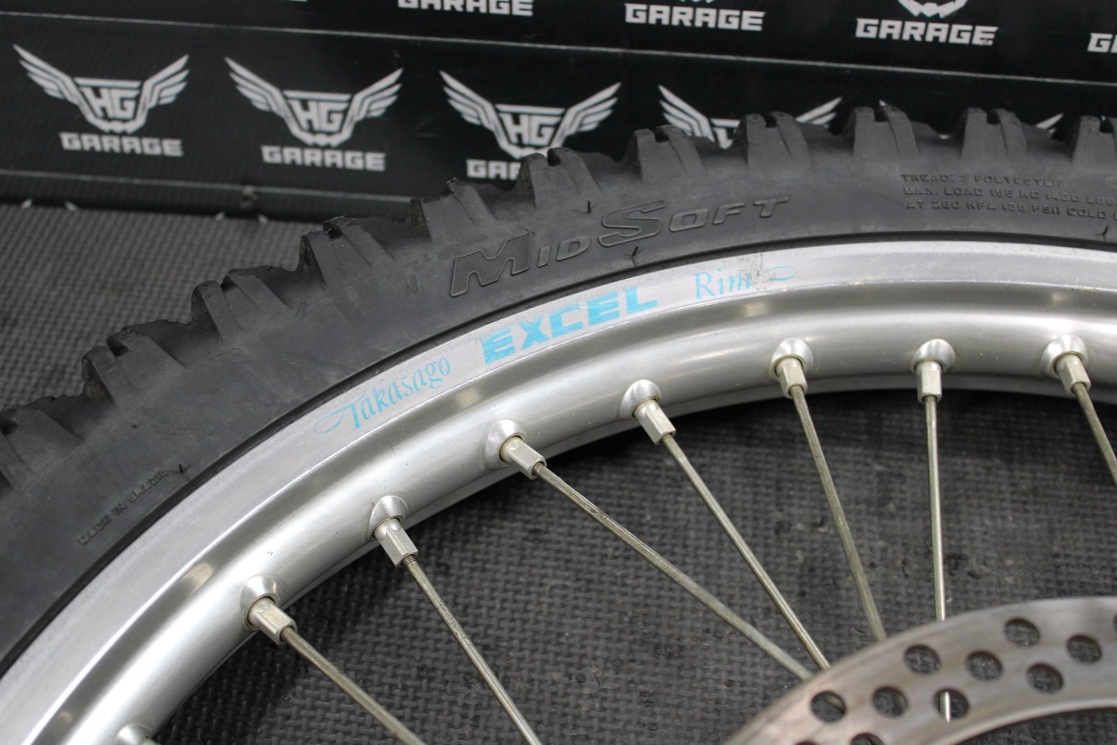 2006 Yamaha 06 - 08 YZ250 2006 YZ450F OEM Front Wheel Rim 5NY - 25111 - 00 - 00 - hggarage