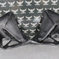 1996 HONDA CR125R CR250R OEM BLACK PLASTIC TANK RADIATOR SHROUDS LEFT RIGHT SET - hggarage