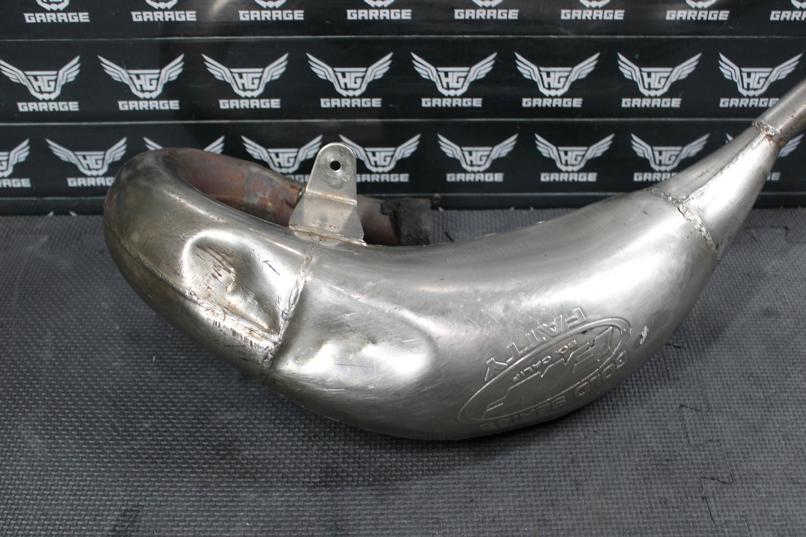 2000 Honda CR125R Fmf Gold Series Fatty Exhaust Pipe Chamber Header - hggarage