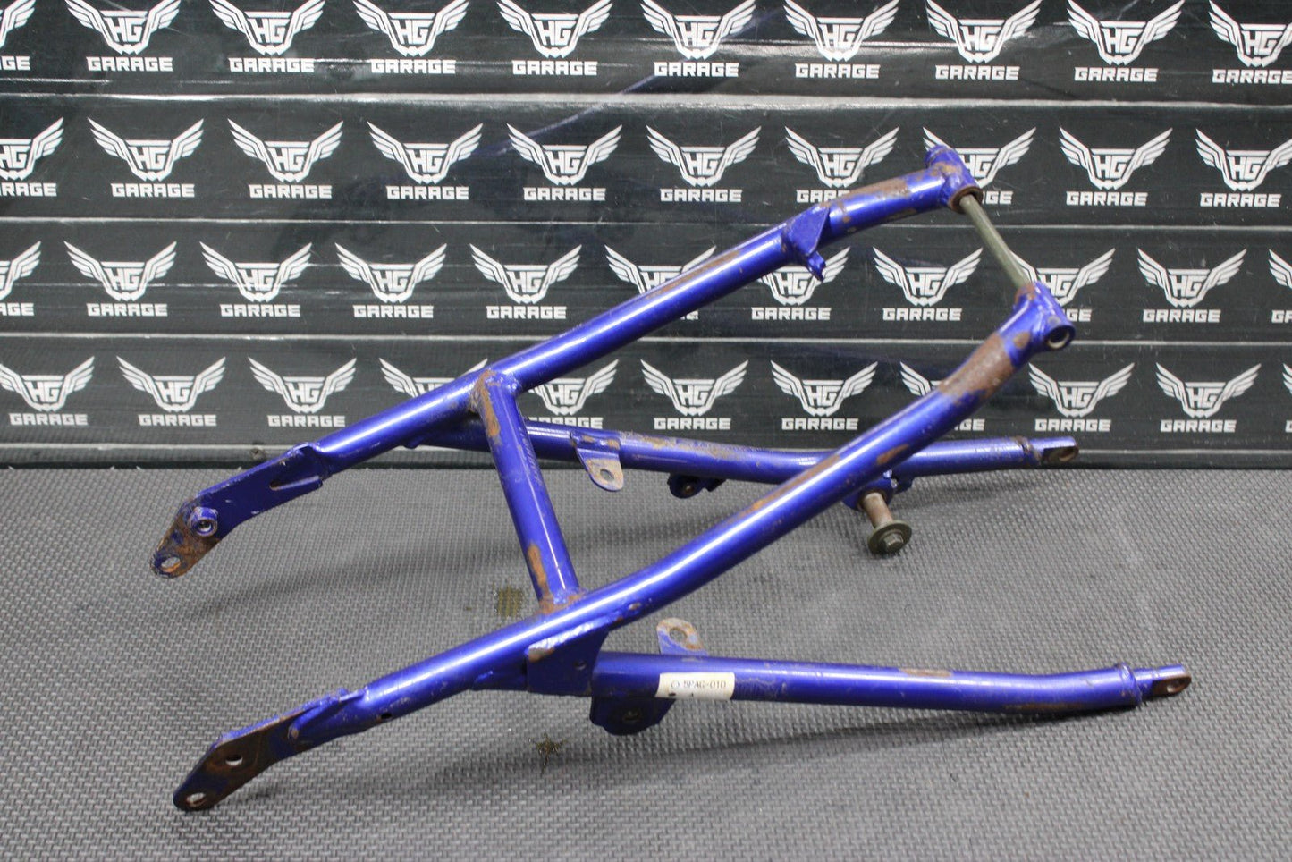 2007 02 - 07 YAMAHA YZ85 OEM REAR BACK SUB FRAME SUBFRAME SUPPORT 5PA - 21190 - 00 - P0 - hggarage