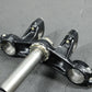 1993 HONDA CR80R OEM FRONT FORKS LOWER UPPER TRIPLE TREE STEM CLAMP