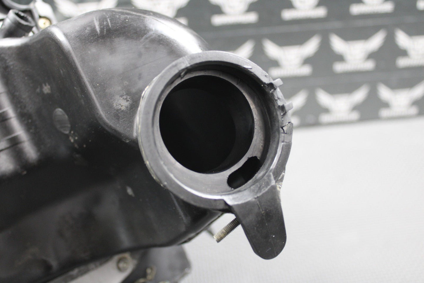2008 HONDA CRF250R OEM AIRBOX AIR CLEANER FILTER BOX CASE INTAKE BOOT NICE! - hggarage