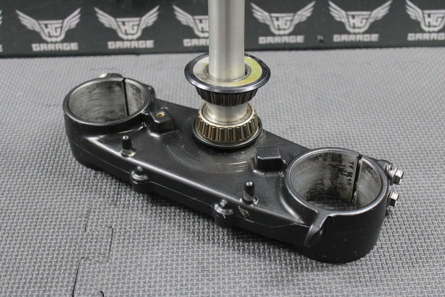 2020 YAMAHA 18 - 20 YZ250F OEM FRONT FORKS LOWER UPPER TRIPLE TREE STEM BAR CLAMP - hggarage