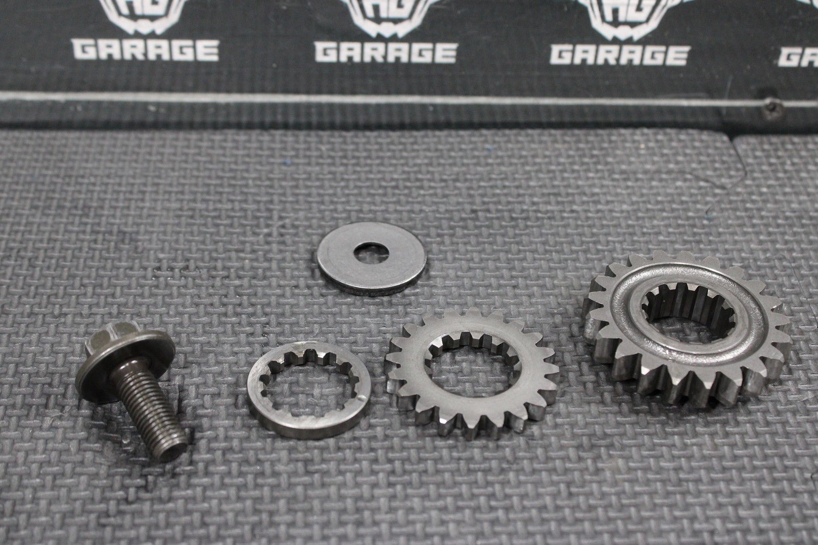 2002 YAMAHA 99 - 22 YZ250 YZ250X OEM 2T ENGINE PRIMARY GEAR GEARS CRANKSHAFT - hggarage