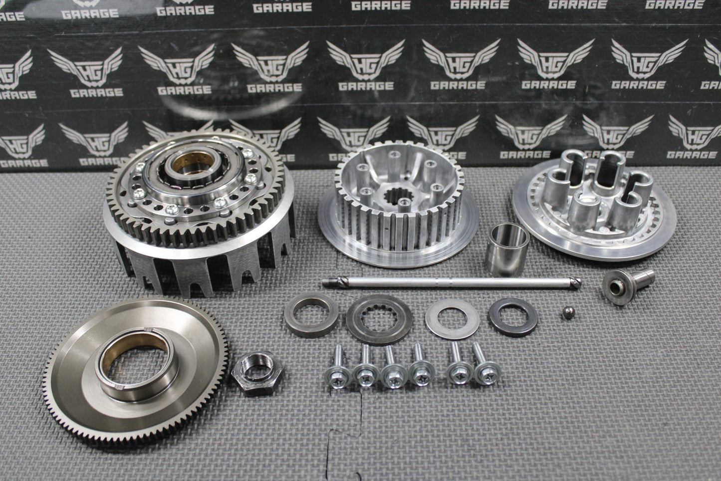 2020 YAMAHA 19 - 20 YZ250F OEM CLUTCH W BASKET HUB PLATE ONE WAY STARTER NICE! - hggarage